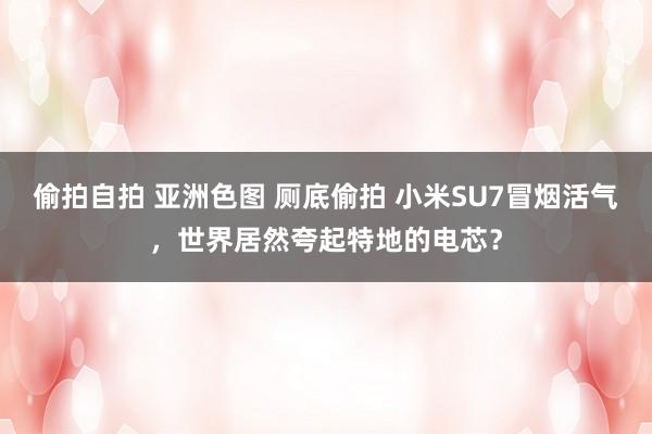 偷拍自拍 亚洲色图 厕底偷拍 小米SU7冒烟活气，世界居然夸起特地的电芯？