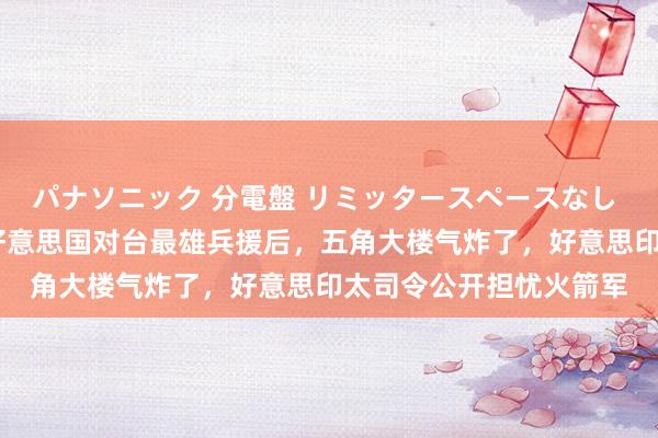 パナソニック 分電盤 リミッタースペースなし 露出・半埋込両用形 好意思国对台最雄兵援后，五角大楼气炸了，好意思印太司令公开担忧火箭军