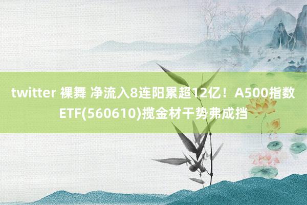 twitter 裸舞 净流入8连阳累超12亿！A500指数ETF(560610)揽金材干势弗成挡