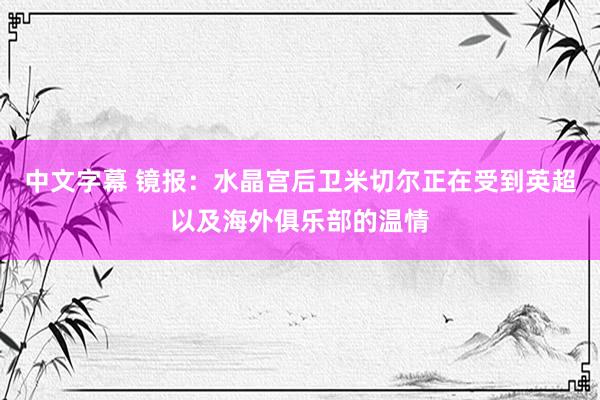 中文字幕 镜报：水晶宫后卫米切尔正在受到英超以及海外俱乐部的温情